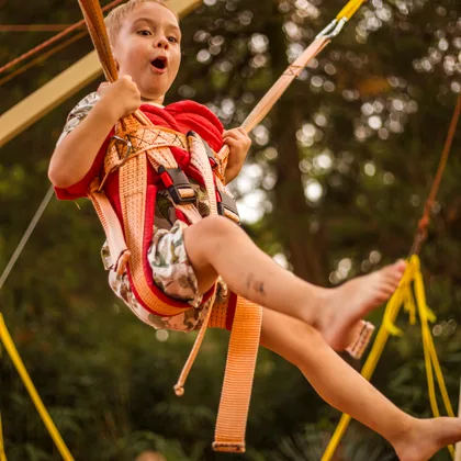 Батут детский «Джампинг-Кенгуру» в парке Ривьера