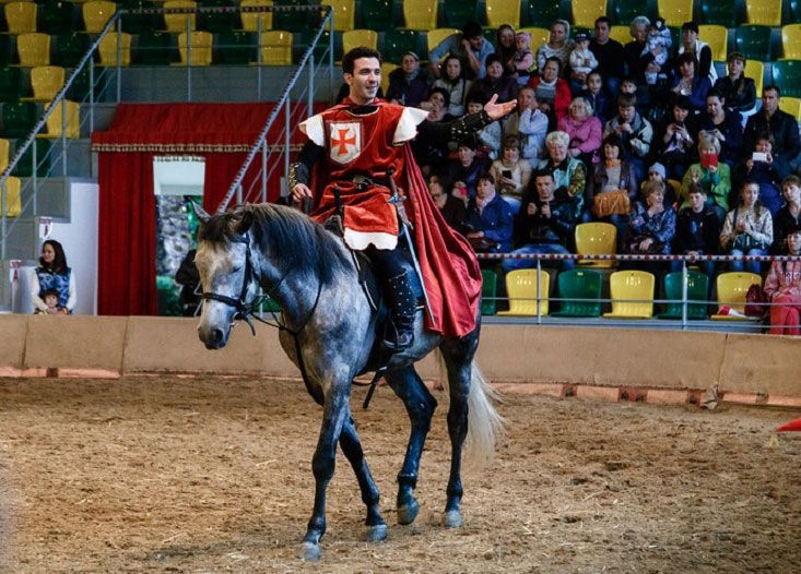 Захватывающие рыцарские состязания и конный театр Сочи